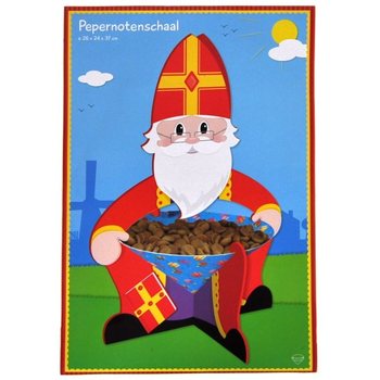 Suur Pepernoteni K&uuml;psisekauss Sinterklaas 26 x 24 x 33 cm (6 tk)