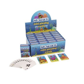 Mini Mängukaardid – Sea Life Mudel Displeil (24 tk)