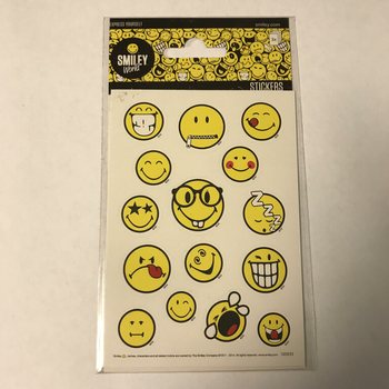 KLEEBISE LEHT: SMILEY’S, 16 x 9 cm (10 tk)