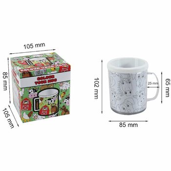 Taluloomad - V&auml;rvi ise oma joogitops (2 tk)