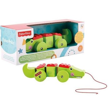 Fisher-Price Minu Esimene Liikuv Puidust Krokodill (2 tk)