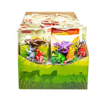 3 dinosaurust kotis (60 tk)