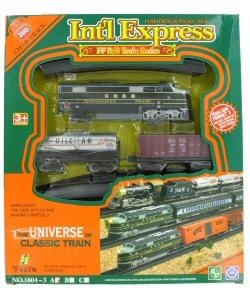 Klassikaline rongikomplekt INTERNATIONAL TRAIN EXPRESS