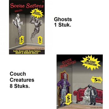 MEGA HORROR SEINADEKORATSIOON (9 tk)