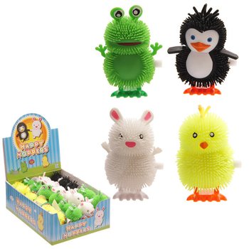 ÜLESKEERATAVAD LOOMAD HAPPY HOPPER DISPLEIS (24 tk)