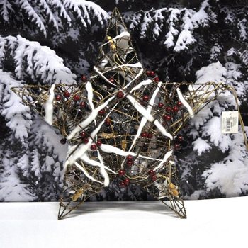 SUUR VALGUSTATUD J&Otilde;ULUT&Auml;HT DEKORATSIOON 45 CM (2 tk)