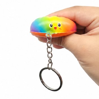Hitttoode Squishy Dumplings v&otilde;tmehoidjad - V&auml;rvide miks - Esitluskarbis (24 tk)