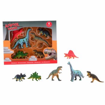 ANIMAL WORLD - Dinosauruste m&auml;ngukomplekt (6 figuuri)