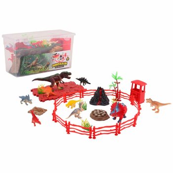 DINOSAURUSTE MÄNGUKOMPLEKT HOIUKARBIS (1 tk)