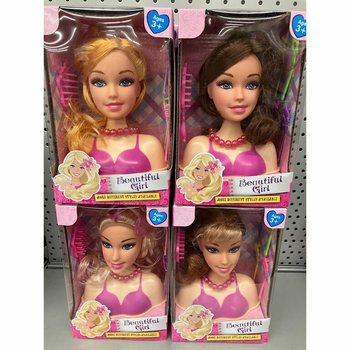 Juuksurinukk BEAUTIFUL GIRL S (2 tk)
