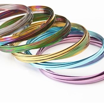 **RAGE 2018** Magic Rings / Flow Rings - Kineetiline 3D v&otilde;lur&otilde;ngas - MULTI COLOR | KAARDIL (10 tk)