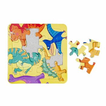Dinoauruste puslede segu - 14x14 cm (50 tk)