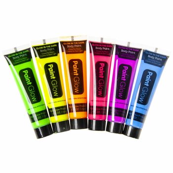 NEON Glow in the Dark N&auml;ov&auml;rv - UV-Aktiivne (Display 24 tk)