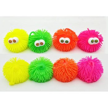 PUFFER PALL SILMADEGA - 10CM - DISPLAYKARBIS (12 tk)
