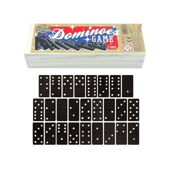 DOMINOMÄNG PUIDUST KARBIS (12 tk)