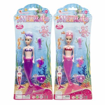 Merineitsi / Mermaid nukk kaardil (6 tk)