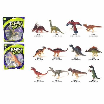 DINOZAUSTRITE M&Auml;NGUFIGUURID - KINKEKOTIS (12 tk)