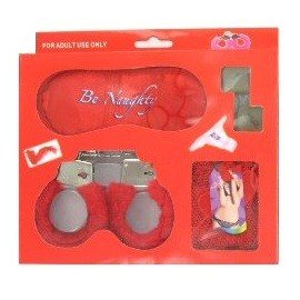BE NAUGHTY KINKEKOMPLEKT (3 tk.)