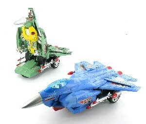 BUMP & GO F16 ROBOT - Transformeeruv hävituslennuk