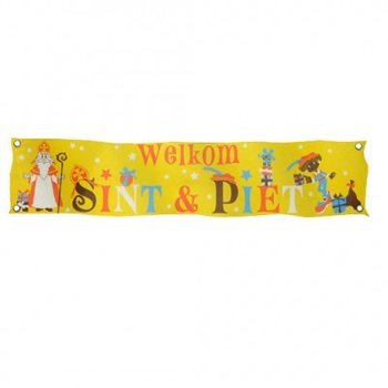 TERVITUSBÄNNER SINTERKLAAS & PIET XXL 300 X 60 CM (7 tk)