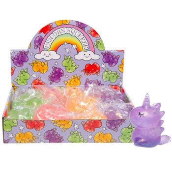 &Uuml;kssarviku pigistatavad m&auml;nguasjad (Squeeze) - esitluskarbis (12 tk)