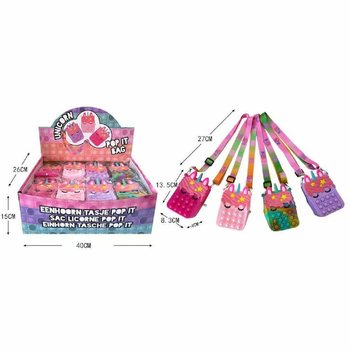 UNICORN / &Uuml;KSSARVIKU POP-IT K&Auml;EKOTT ESITLUSKARBIS (24 tk)
