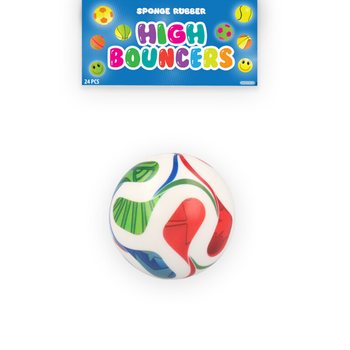 HIGH BOUNCE JALGPALLI P&Otilde;RKEPALL - DISPLAY-KARBIS (24 tk)