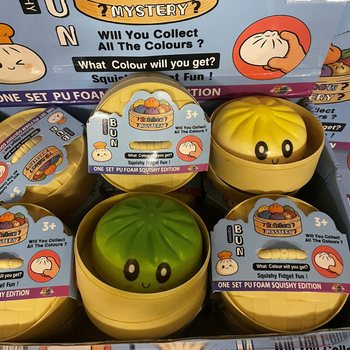 RAGE - Squishy Bun Dumplings SUURED - ONE SET PU FOAM SQUISHY EDITION (12 tk)