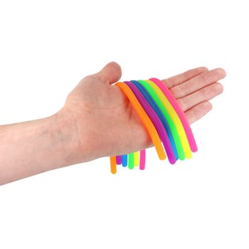 Venivad N&ouml;&ouml;rid Stretchy Strings - V&auml;rvide Miks - Display Karbis (144 tk)
