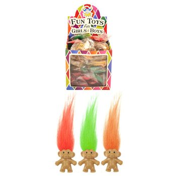 Trolli mängufiguurid loosirattasse displeil (72 tk)