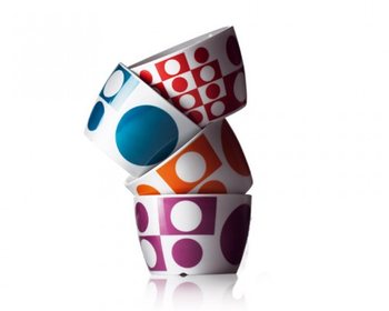 MENU - VERNER PANTON 4-osaline Kausside Komplekt 12 cm (1 tk)