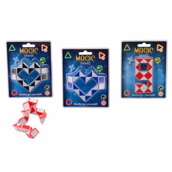 MAGIC SNAKE - 3D Puzlemadu Kaardil (24 tk)