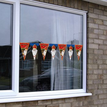 Sinterklaas Akna Kleebised (12 tk)