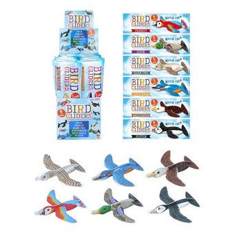 Vahtplastist Lennukid Linnud Display-karbis (48 tk)
