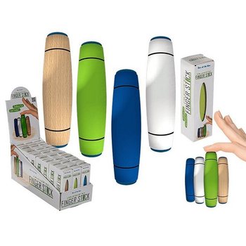 AMAZING FINGER STICK - PUUST KARBIS - VÄRVISEGU DISPLAY'S - 3x9 cm (24 tk)