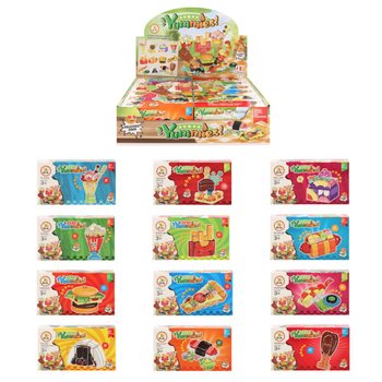 Kiirtoidu Ehitusklotsid - Erinevad Kiirtoidu Komplektid Display-karbis (12 tk)