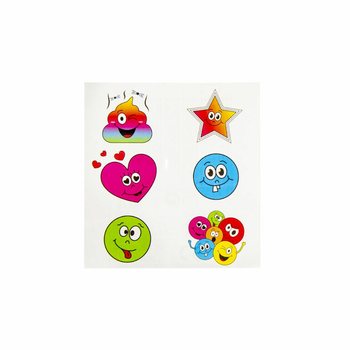 FUN TATTOOS &ndash; MUDEL: SMILEY (96 tk)
