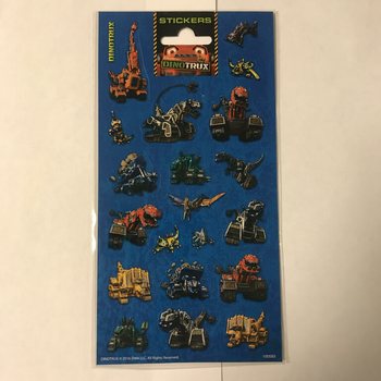 KLEEPSUD: DINOTRUX, Mõõdud 20 x 10 cm (10 tk)