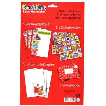 14-osaline Sinterklaasi / J&otilde;uluvana Soovide Nimekirja Komplekt (12 tk pakis)