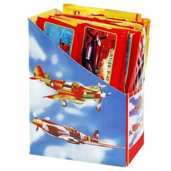 VAHTPLASTIST LENNUKID DISPLAY-KARBIS (48 tk)