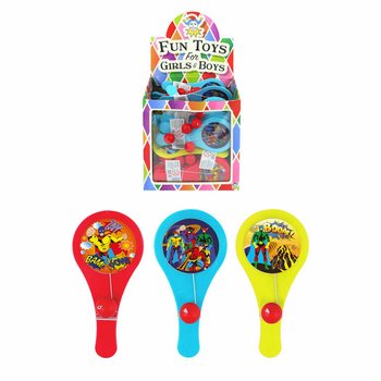 Superkangelaste Paddle Bat Mäng - Display (96 tk)