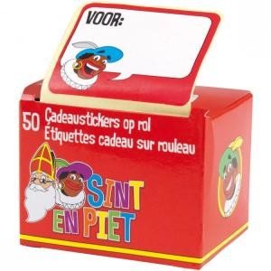 SINTERKLAASI KINGIKLEEBISED RULLIS, 50 TK (10 pakki)