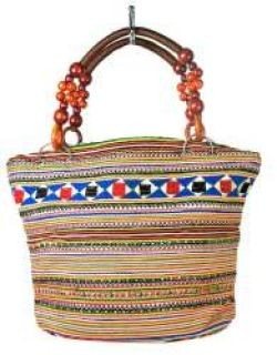 Kott B-FAIR Beads pruunide pärlitega sangaga (1 tk)