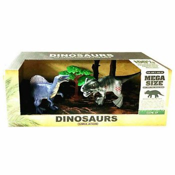 Dinosauruste mängukomplekt luksuslikus kinkekarbis - 3-osaline