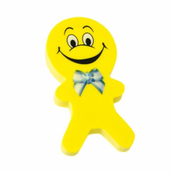 R&otilde;&otilde;msad Smiley kustukummid 2-osalised (36 komplekti)