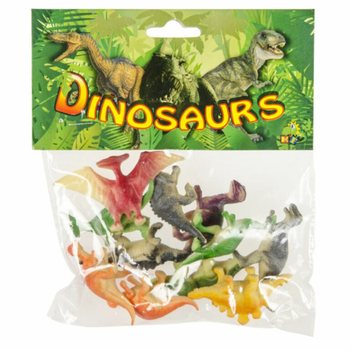 12 TK DINOSAURUSTE MÄNGUFIGUURID PAKENDIS (6 tk)