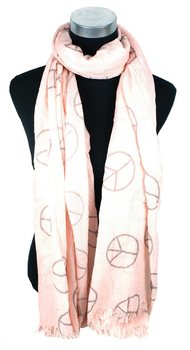 Ibiza Stiilis Sall Lõheroosa Peace (1 tk)