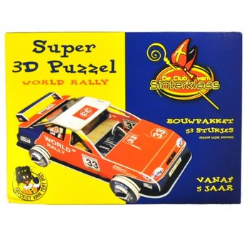 SUPER 3D-PUZZLE "WORLD RALLY" (6 tk)