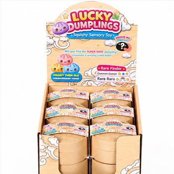 RAGE - LUCKY DUMPLINGS - Squishy Bun Dumplings SUUR M&otilde;&otilde;dud 8.5 x 8.5 x 4.8 cm - KARBIS (12 tk)