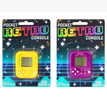 TASKU RETRO M&Auml;NGUKONSOOL V&Otilde;TMEHOIDJAGA - 26 M&Auml;NGU (6 TK)